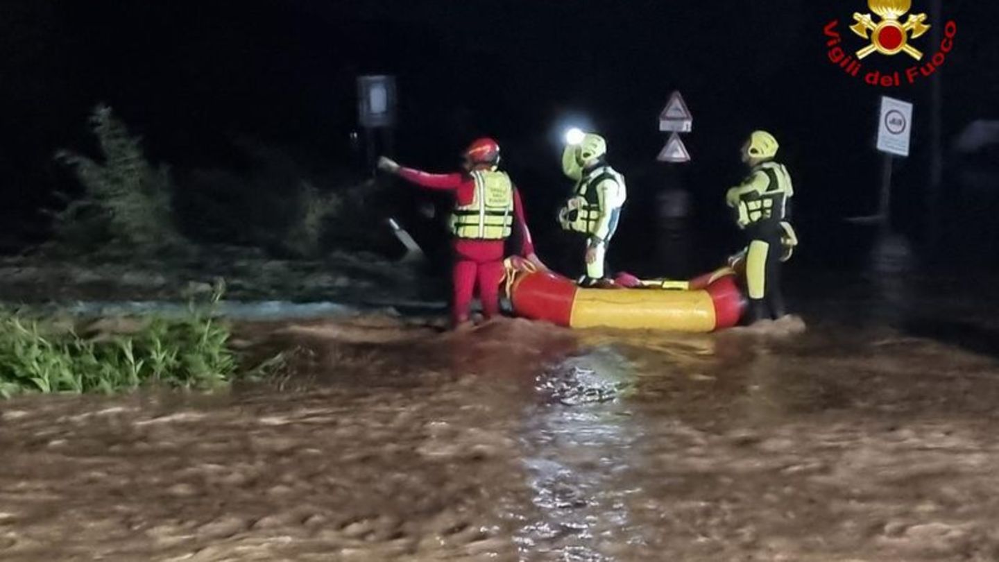 Unwetter: Zwei Deutsche nach Überschwemmung in Italien vermisst