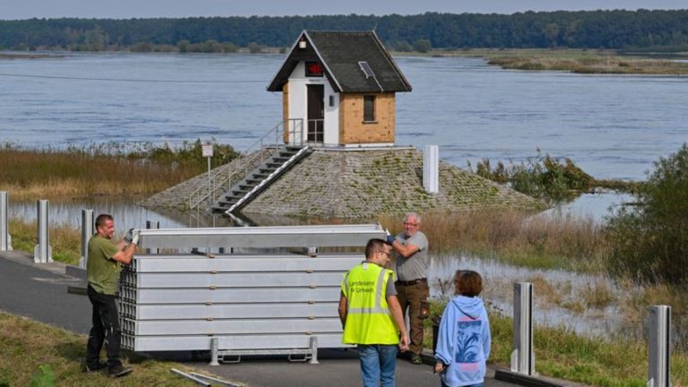 Brandenburg: Oder-Hochwasser: Höchste Alarmstufe in Ratzdorf erwartet