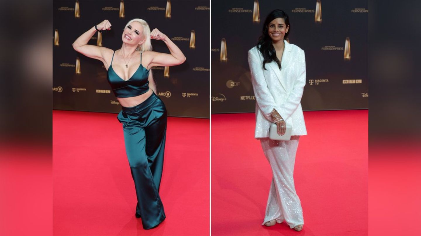 Deutscher Fernsehpreis 2024: Diese Promi-Damen ließen die Kleider zu Hause