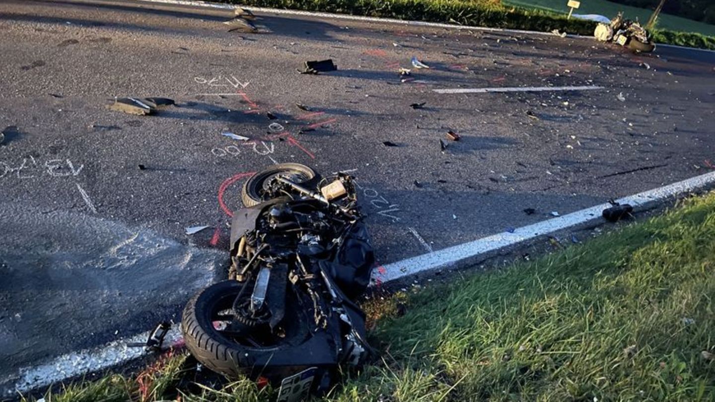 Schwerer Unfall: Motorradfahrer stirbt nach Überholmanöver