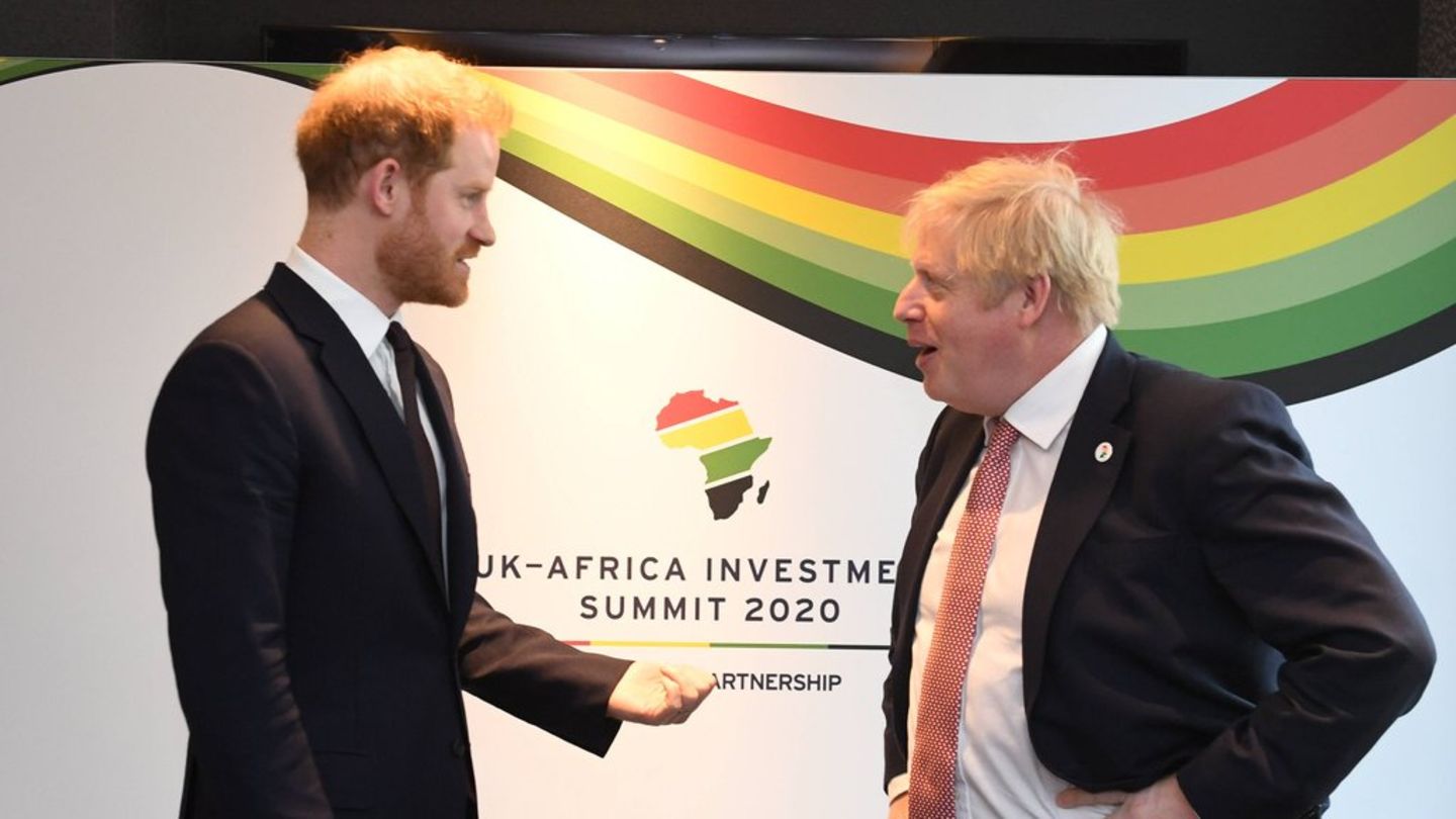 Royals: Boris Johnson will versucht haben, Harry vom "Megxit" abzuhalten