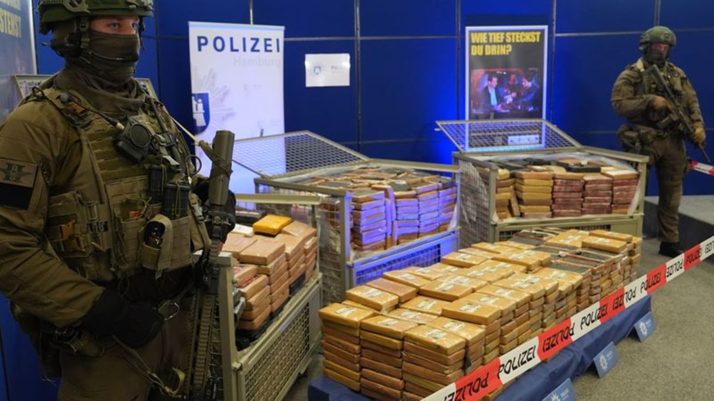 Drogenkriminalität: Polizei stellt mehr als zwei Tonnen Kilogramm Kokain sicher