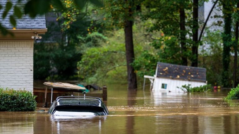 Gefährlicher Wirbelsturm: Rund 20 Tote: Sturm "Helene" wütet im Südosten der USA