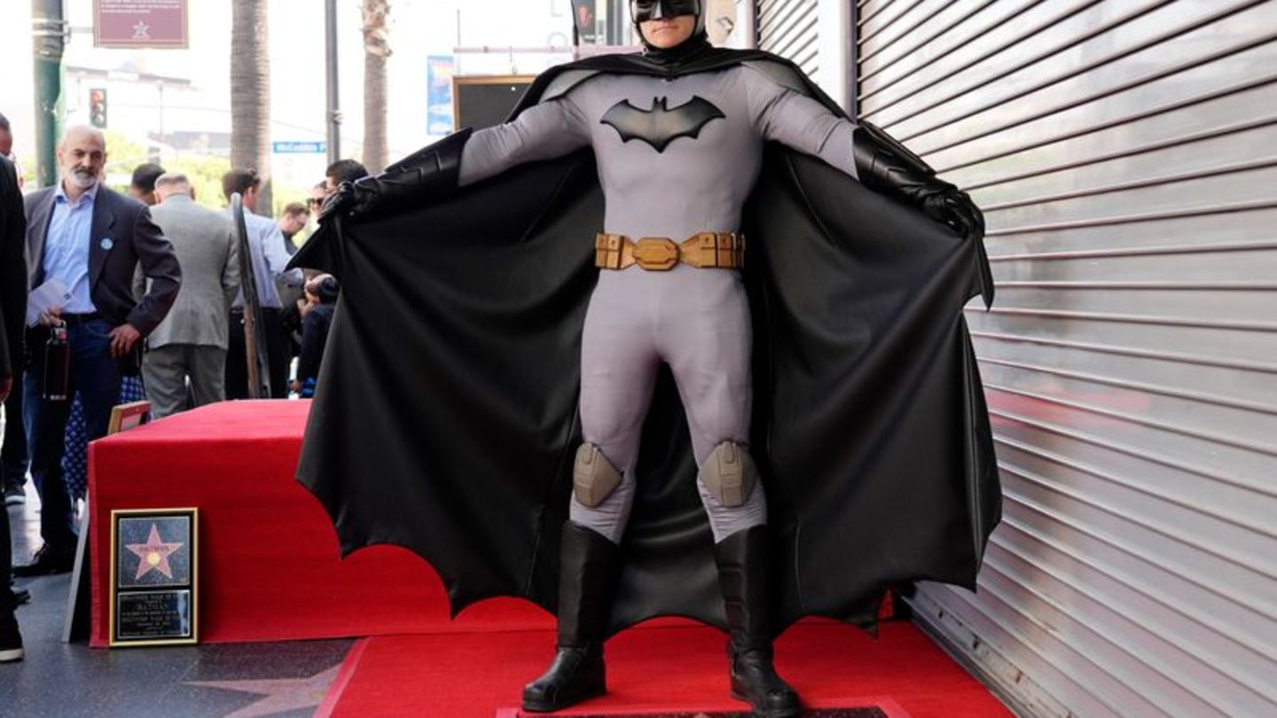 Auszeichnung: Ein Stern für Batman - erster Superheld auf "Walk of Fame"