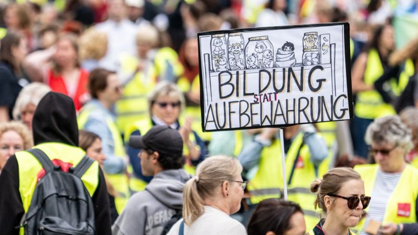 Kinderbetreuung: Noch keine Entscheidung über Kita-Streik