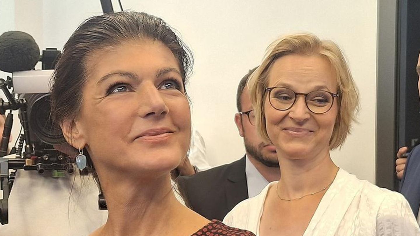 Sondierungsgespräche: Das Wagenknecht-Experiment: Wie das BSW mit sich selbst ringt