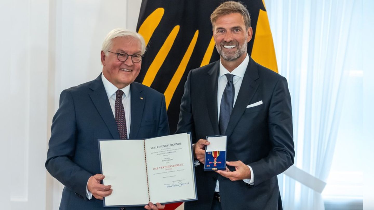 Große Ehre für Jürgen Klopp: Bundesverdienstkreuz für die Trainerlegende