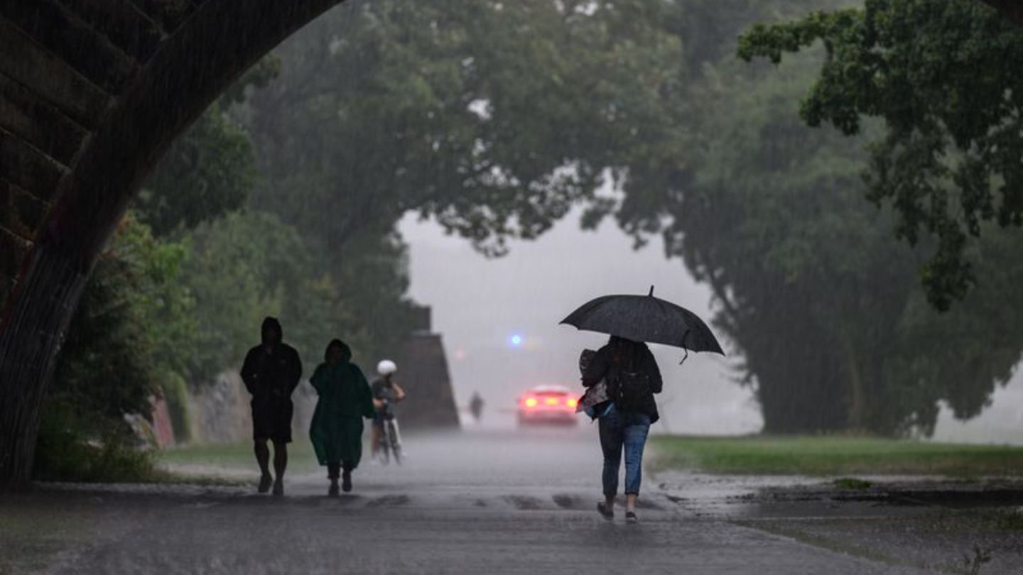 Wettervorhersage: Regen und einzelne Gewitter in Sachsen