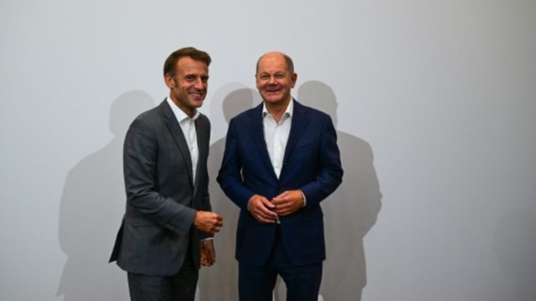 Scholz empfängt französischen Präsidenten Macron