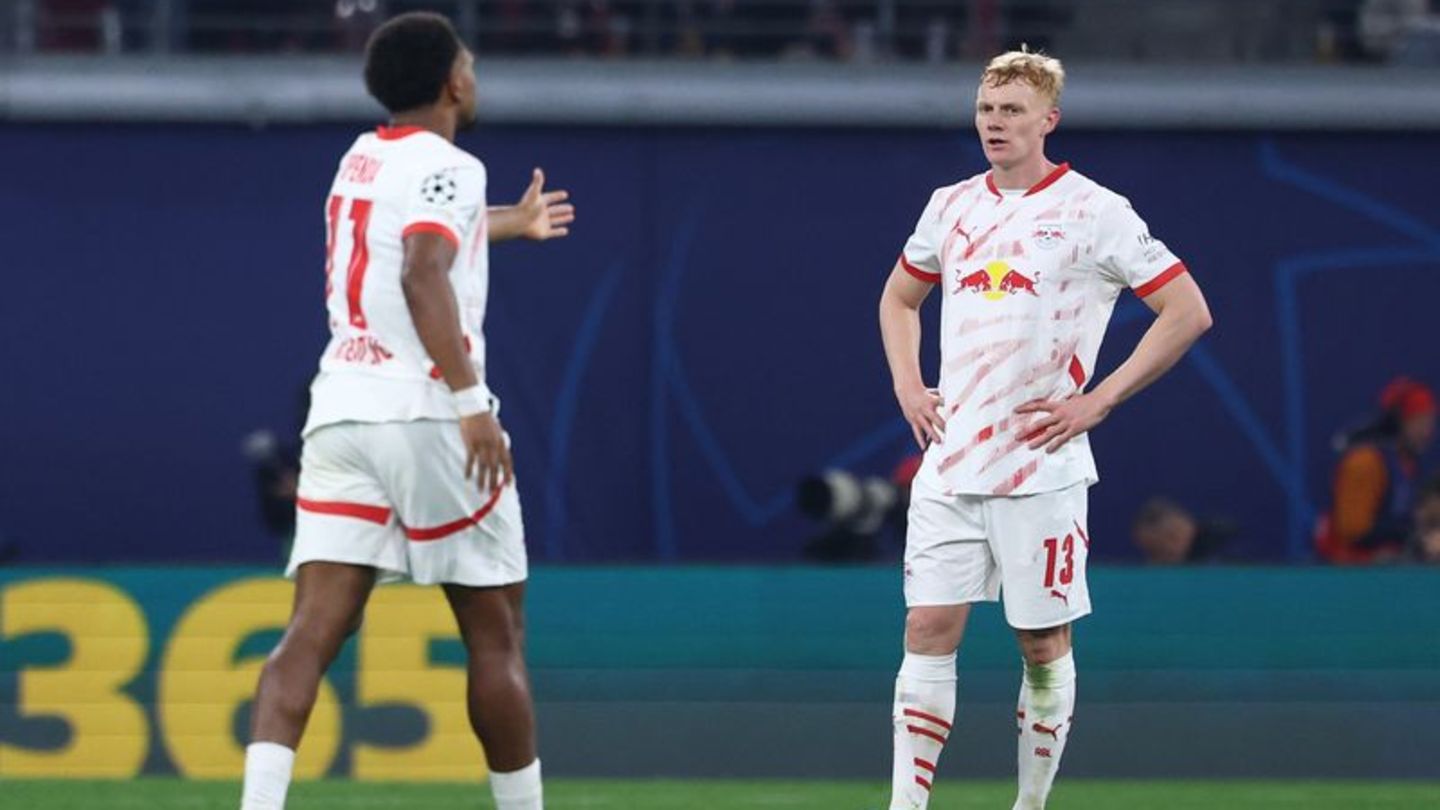 Champions League: RB Leipzig frustriert und enttäuscht nach 2:3 gegen Juve