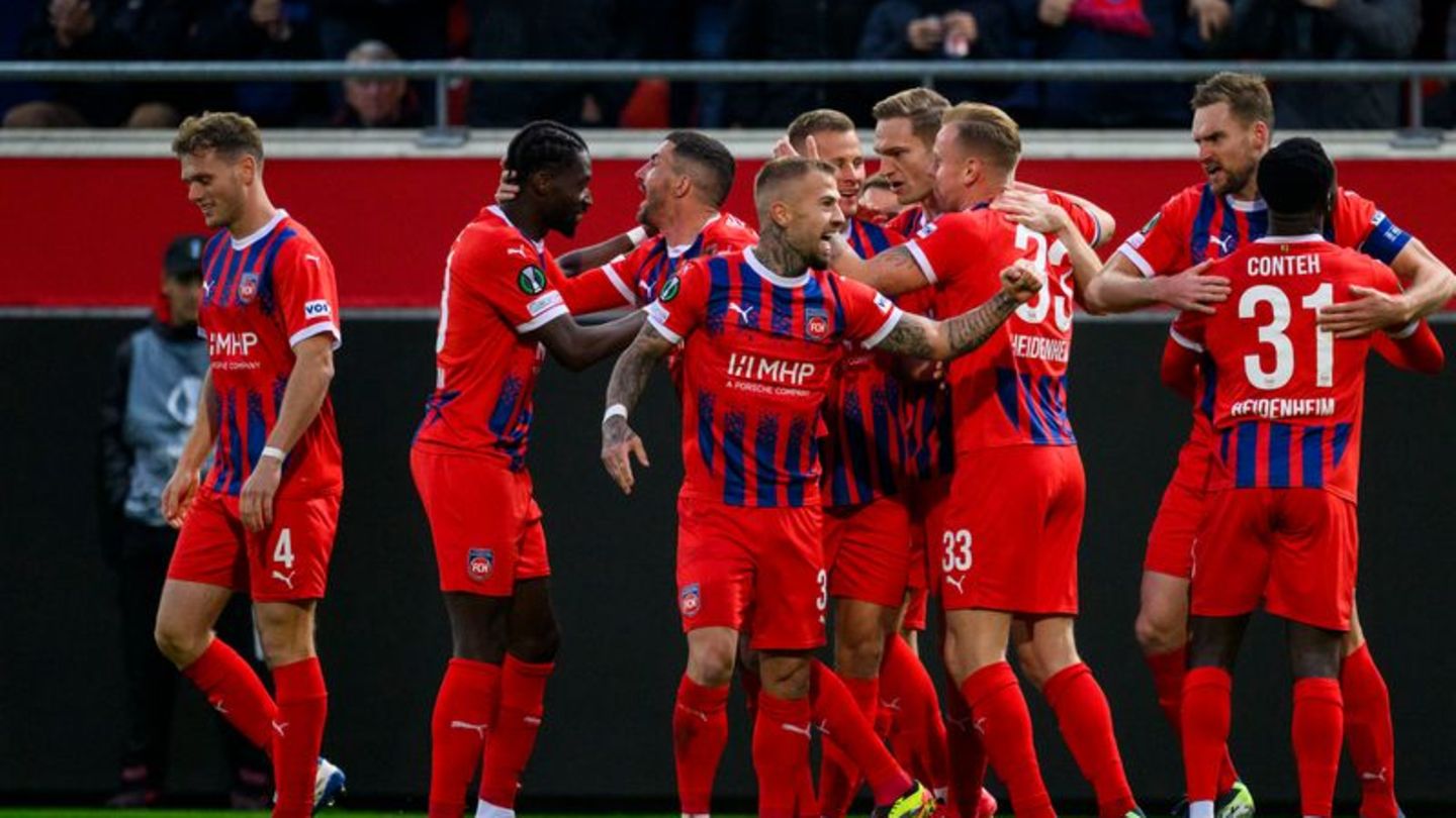 Conference League: Dank Wanner: Heidenheim feiert historischen Sieg