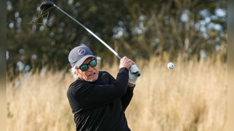 Michael Douglas: Er zeigt beim Golfturnier vollen Einsatz