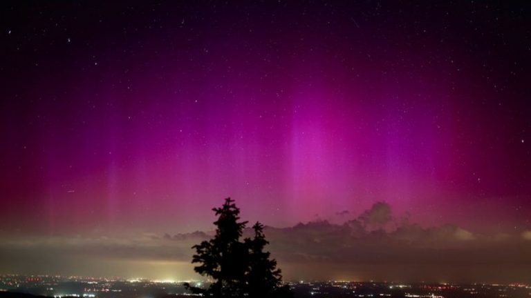 Naturschauspiel: Polarlichter leuchten in der Nacht auch über Sachsen-Anhalt