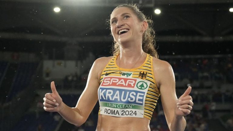 Hindernis-Europameisterin: Top-Leichtathletin Gesa Felicitas Krause hat sich verlobt