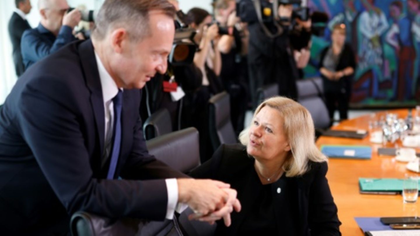 Faeser und Wissing stellen sich den Fragen der Abgeordneten im Bundestag