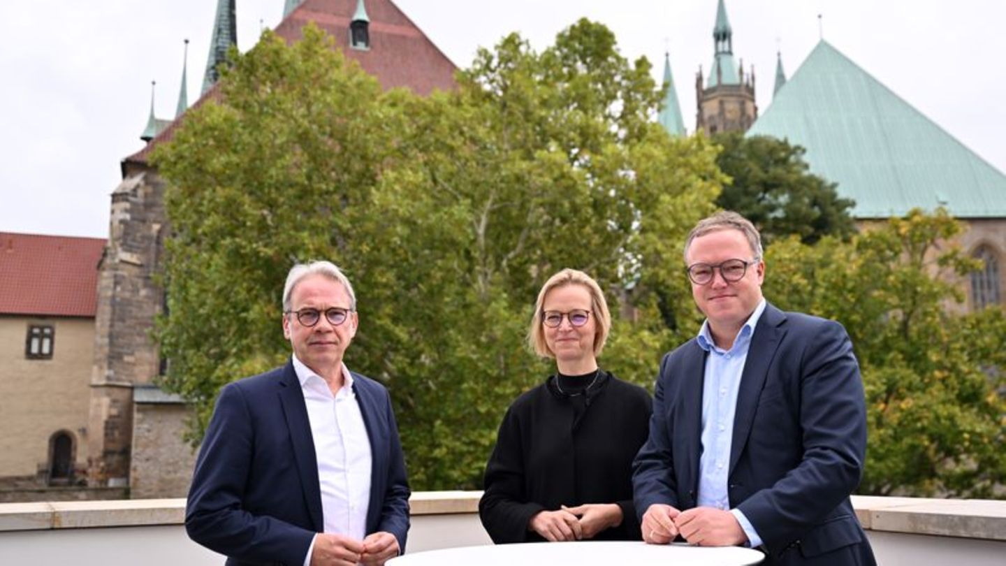 Koalitionsbildung: Sondierung zu Ende: Thüringer Parteien präsentieren Ergebnis