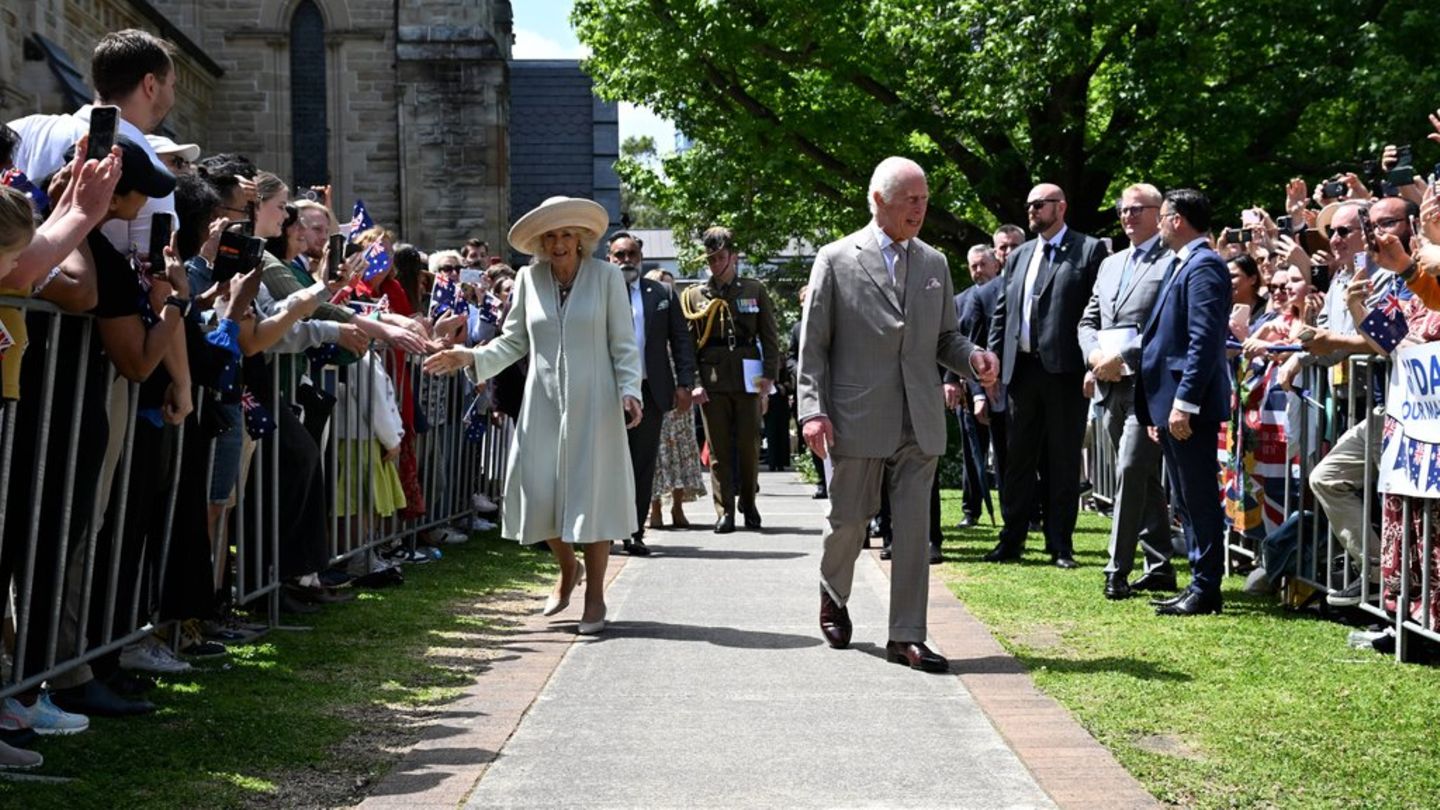 König Charles III. und Königin Camilla: Royals starten Australienbesuch