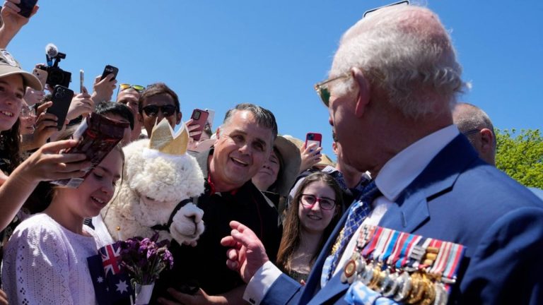 König Charles in Australien: Dieses Alpaka unterstützt seine Monarchie