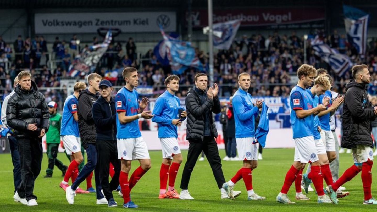 Fußball-Bundesliga: Kiel trotzt fünfter Pleite: "Von Abstieg wird nicht geredet"