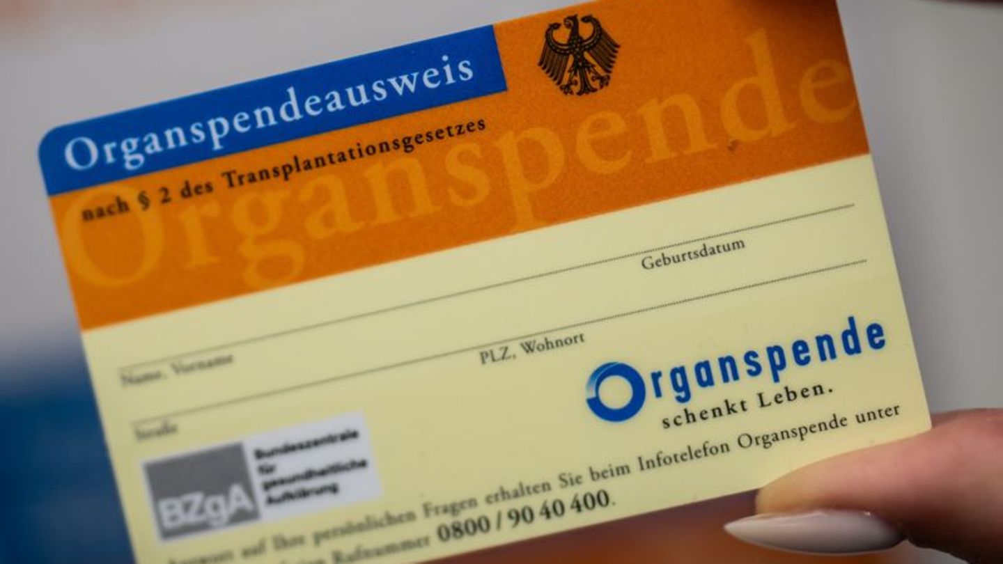 Organtransplantation: Keine Trendwende bei Bereitschaft zur Organspende