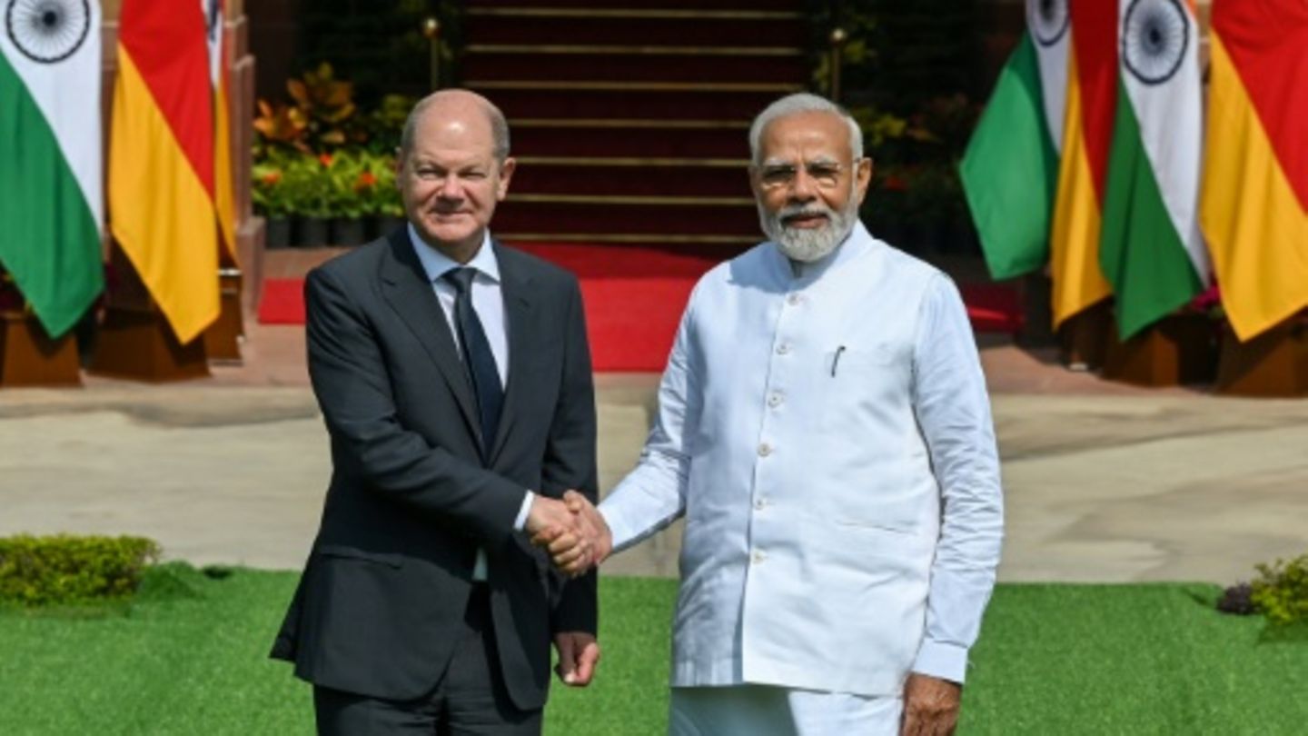 Scholz bricht zu Regierungskonsultationen in Indien auf