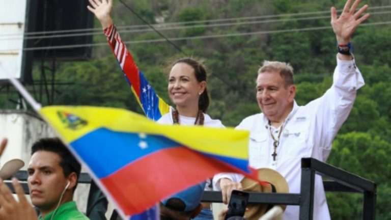 Sacharow-Preis für Venezuelas Oppositionsführer Machado und Urrutia