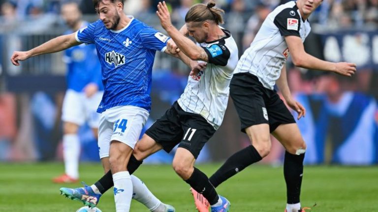 2. Fußball-Bundesliga: "Schwere Aufgabe": Darmstadt hadert mit 1:1 gegen Ulm