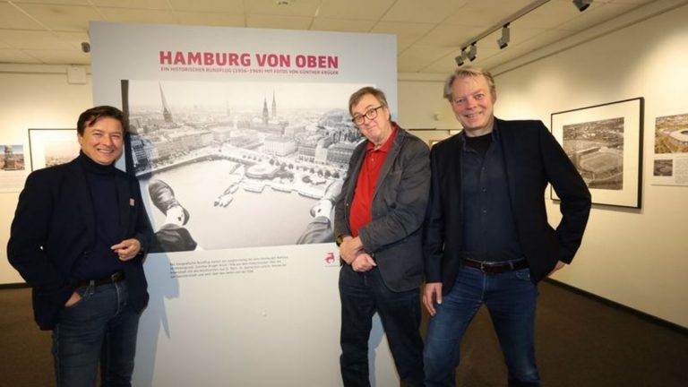 Fotoausstellung: Museum zeigt Wiederaufbau Hamburgs in Luftaufnahmen