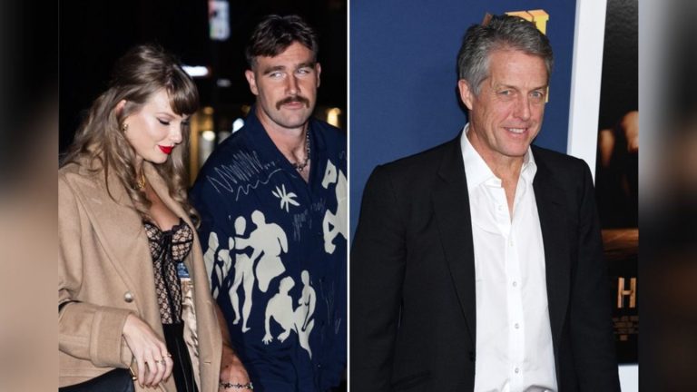 Hugh Grant nach Taylor-Swift-Konzert: Wegen Travis Kelce war er "total betrunken"