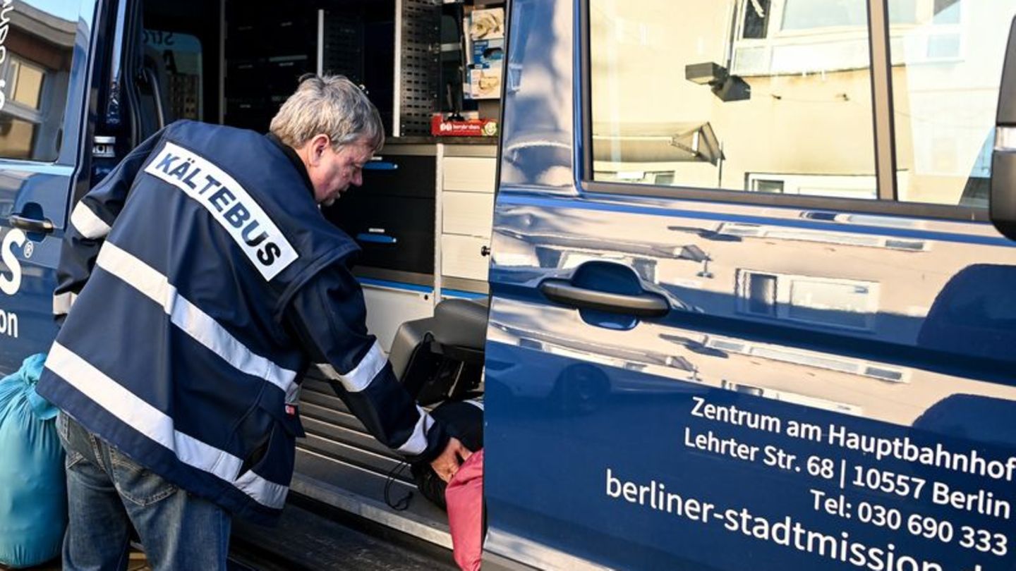 Hilfsangebot: Kältebusse der Berliner Stadtmission starten in Saison