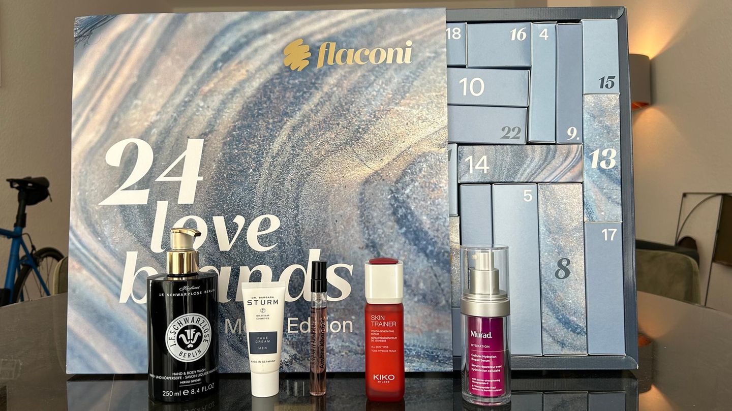 24 Beauty-Produkte: Für gepflegte Herren: Der Flaconi-Adventskalender für Männer im Test