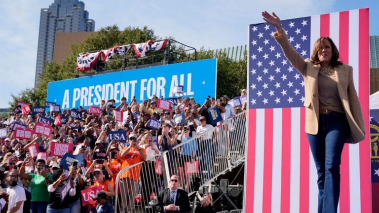 US-Wahlkampf: Umfrage sieht Harris im konservativen Iowa vor Trump