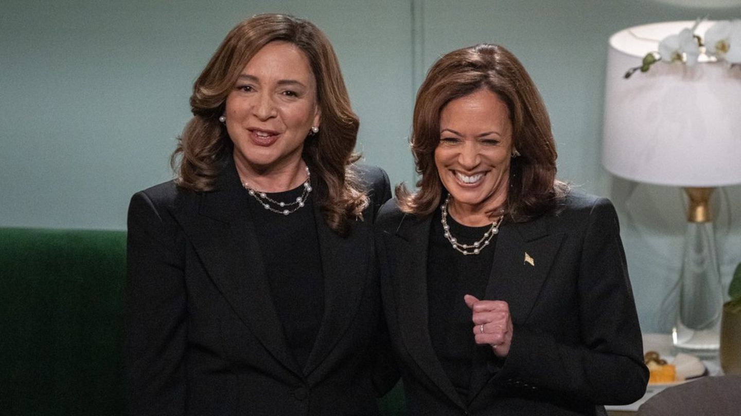 Kamala Harris: Umjubelter Auftritt bei "Saturday Night Live"