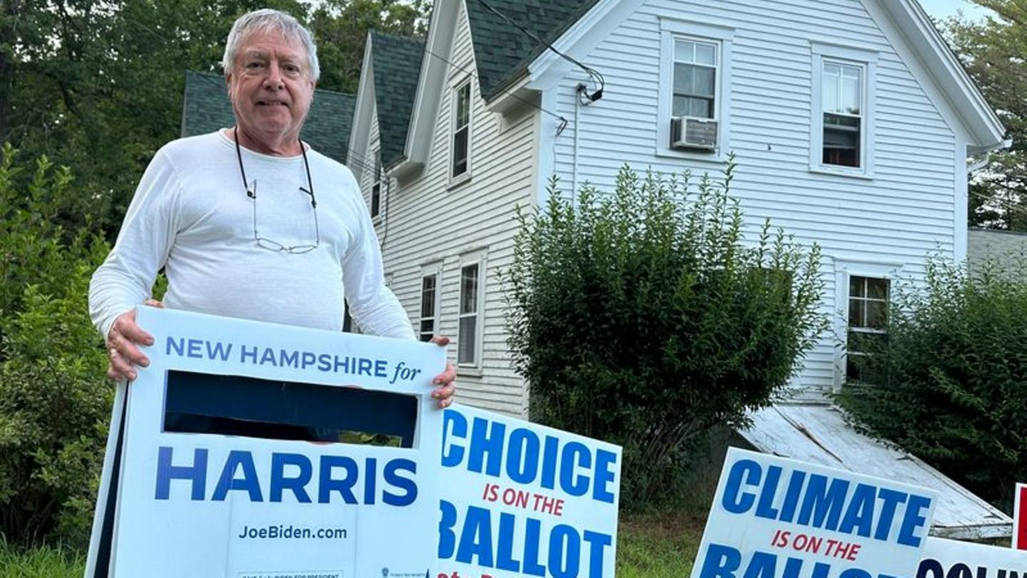 US-Wahl: AP und Sender: Harris siegt in US-Staat New Hampshire