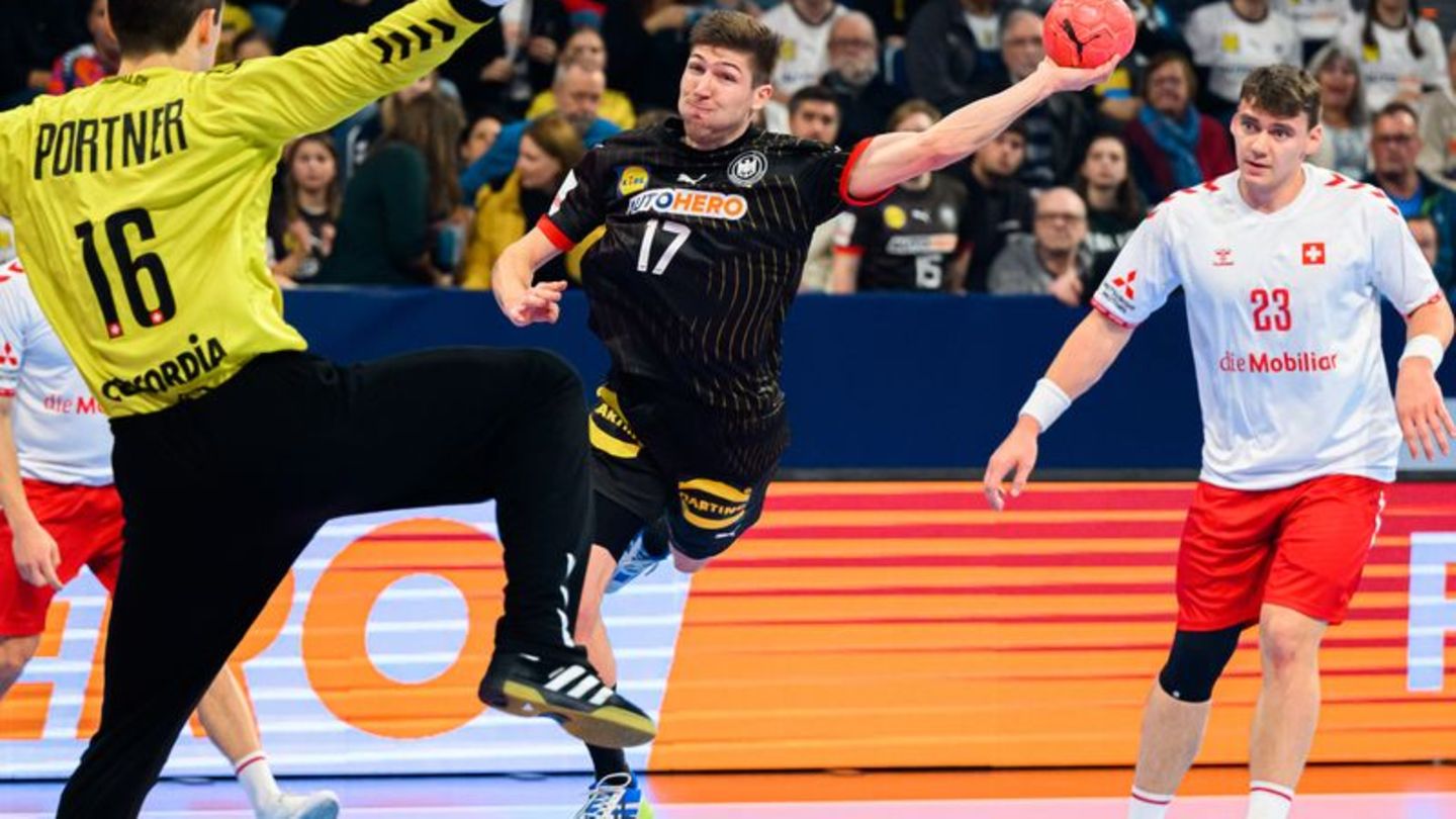 Handball-Nationalteam: Tricks und Tore: Handballer glänzen gegen die Schweiz