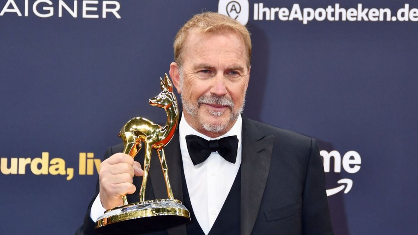 Kevin Costner in München: Bambi-Verleihung statt "Yellowstone"-Premiere