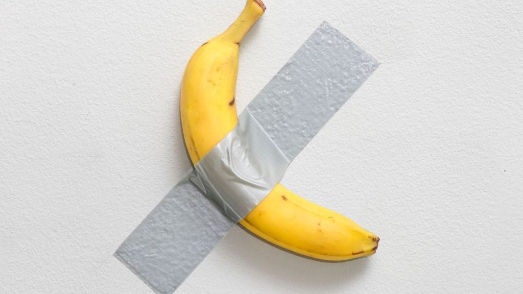 Kunst-Auktion: 6,2 Millionen Dollar - für eine Banane(?)