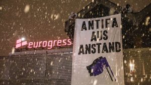 Kundgebung und Protestzug: Proteste gegen AfD-Veranstaltung in Aachen