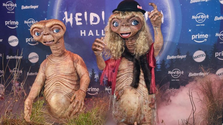 Halloween-Party: Oma, Wurm, Werwolf – und jetzt E.T.: die besten Kostüme von Heidi Klum