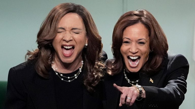 "Saturday Night Live": Kamala Harris lacht über sich selbst – und Donald Trump