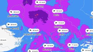 Unwetter: Deutscher Wetterdienst gibt Sturmwarnung heraus – Karten zeigen die Lage