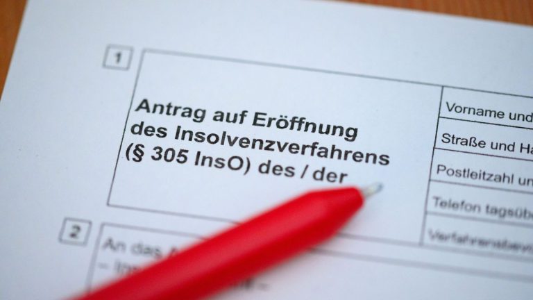 Insolvenzen: Zahl der Unternehmenspleiten in Thüringen steigt