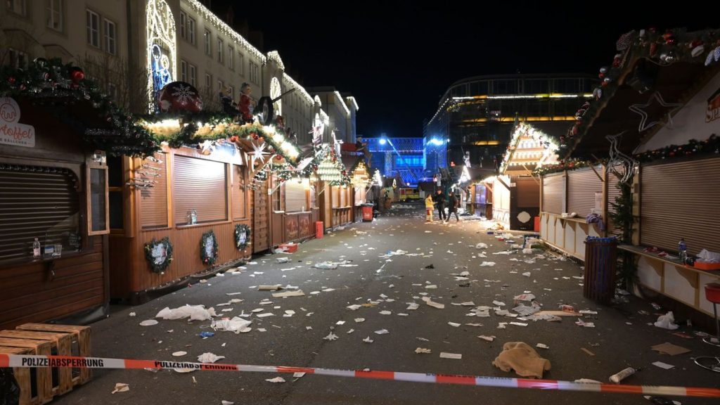 Anschlag auf Weihnachtsmarkt: Ministerpräsident Rhein: "Anschlag trifft uns ins Mark"