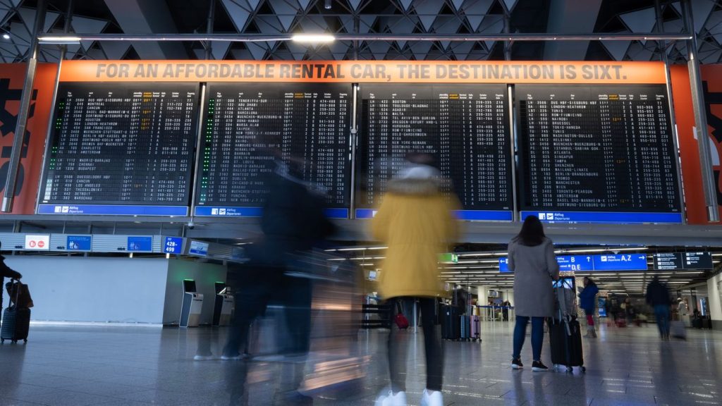 Weihnachten: Flughafen Frankfurt erwartet eine Million Passagiere