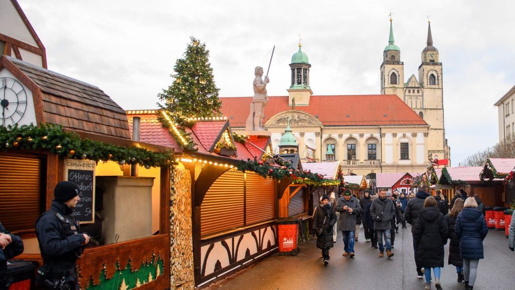 Nach Todesfahrt: Sperrung des Magdeburger Weihnachtsmarkts aufgehoben