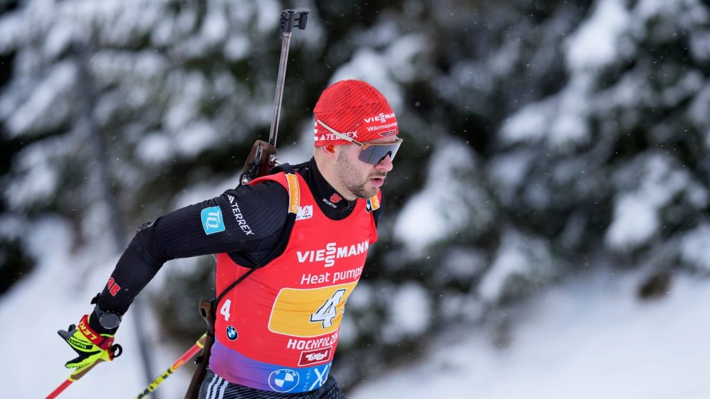 Biathlon-Massenstart: Biathlet Riethmüller feiert erstes Podest seiner Karriere