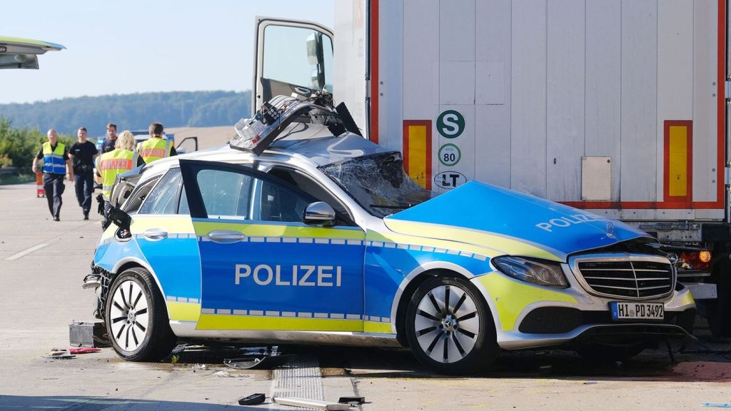 Vorläufige Statistik: Unfälle mit Polizeiautos auf gleichbleibendem Niveau