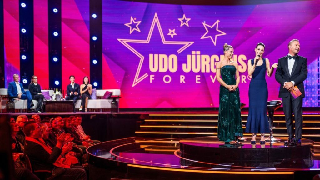 Michelle Hunziker und Tochter Aurora: Rührende Performance in "Udo Jürgens Forever"