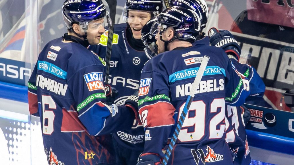 Deutsche Eishockey Liga: Eisbären Berlin gewinnen in Wolfsburg