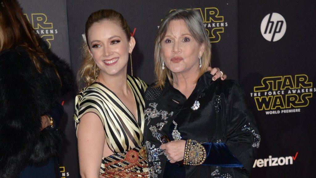 Achter Todestag von Carrie Fisher: Tochter Billie Lourd postet Hommage